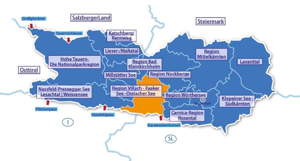 Wald - Im Skigebiet Gerlitzen & Ossiacher Apartment *
